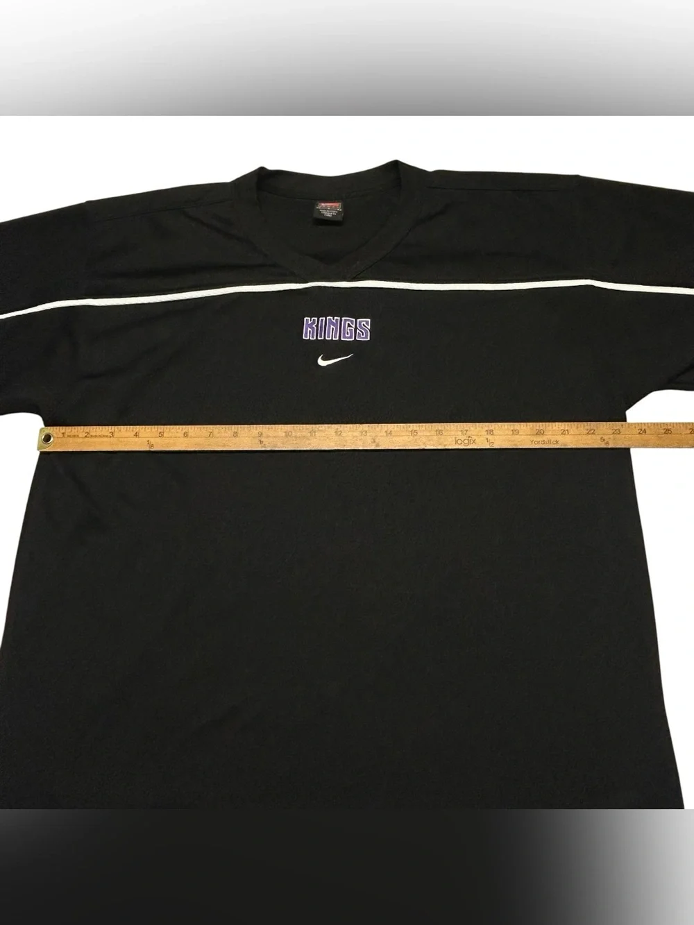 Sacramento Kings Nike Mens Size L Shirt NBA Fan Activewear Game Day Gear